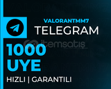 ⭐KALİTELİ⭐1000 TELEGRAM GERÇEK AKTİF ÜYE⭐