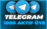 ⭐[KALİTELİ] 1000 TELEGRAM ÜYE