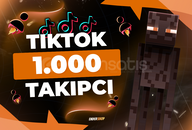 ⭐[Çalışıyor ve Kaliteli] 1000 TikTok Takipçi⭐