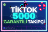 ⭐ [KALİTELİ] ⭐ 5000 TikTok Takipçi - Garantili!