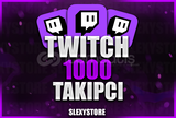 ⭐[KALİTELİ] 1000 Twitch Gerçek Takipçi