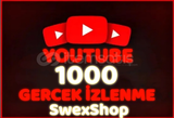 ⭐[KALİTELİ] 1000 YOTUBE İZLENME 