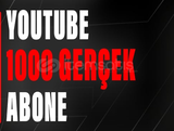 [Kaliteli]1000 Youtube Abone - HIZLI BÜYÜME