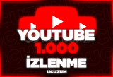 ✨ KALİTELİ✨ 1.000 Youtube İzlenme