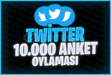 ⭐[KALİTELİ] 10.000 ANKET OYLAMASI TWİTTER