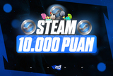 ⭐[KALİTELİ] 10.000 Steam Puan + Hızlı Teslimat