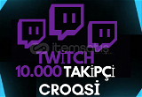 ⭐ (KALİTELİ) 10.000 Twitch Takipçi