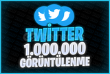 ⭐ [KALİTELİ] 1.000.000 Twitter Görüntülenme