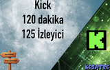 ⭐[Kaliteli] 120DK 125 İZLEYİCİ KİCK