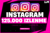 ⭐[KALİTELİ] 125K Instagram Kaliteli İzlenme⭐