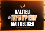 ⭐KALİTELİ 1775VP+ SKİN GARANTİLİ MAİL DEĞİŞEN⭐