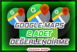  ✔ KALİTELİ ✔ 2 ADET TÜRK GOOGLE MAPS YORUM