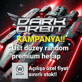 [KALİTELİ]+20 LVL DarkOrbit RANDOM HESAPLAR