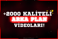 ⭐[KALİTELİ]+2000 ARKA PLAN VİDEOLARI⭐