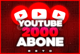 ⭐ [KALİTELİ] 2000 YOUTUBE ABONE ⭐