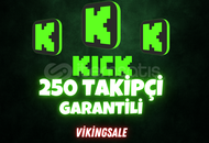 ⭐️[KALİTELİ] 250 ADET KİCK TAKİPÇİ⭐