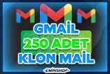 ⚜️KALİTELİ⚜️ 250 ADET KLON MAİL