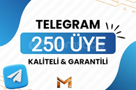 KALİTELİ 250 ADET ÜYE (TELEGRAM) ⚡