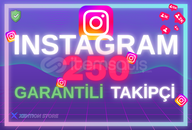 ⭐ [KALİTELİ] ⭐ 250 instagram Takipçi - Garanti