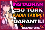 ⭐[KALİTELİ!] 250 İNSTAGRAM TÜRK KADIN TAKİPÇİ