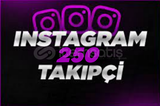 ⭐[KALİTELİ] 250 TAKİPÇİ İNSTAGRAM