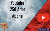 ⭐[GARANTİLİ] 250 ABONE YOUTUBE+KALİTE