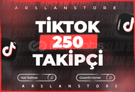 ⭐️ [GARANTİLİ] 250 TİKTOK TAKİPÇİ ⭐