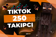 ⭐[Çalışıyor ve Kaliteli] 250 TikTok Takipçi⭐