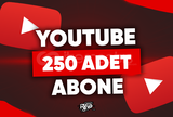 ⭐ [KALİTELİ] 250 YOUTUBE ABONE ⭐