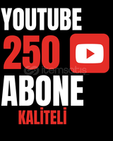 [Kaliteli]250 Youtube Abone - HIZLI BÜYÜME