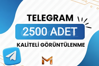 KALİTELİ 2500 ADET GÖRÜNTÜLENME ⚡
