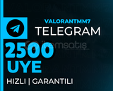 ⭐KALİTELİ⭐2500 TELEGRAM GERÇEK AKTİF ÜYE⭐