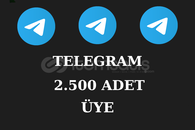 ⭐KALİTELİ | 2.500 TELEGRAM ÜYE⭐