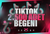 ✨[KALITELI]✨ 2500 Tiktok Beğeni