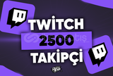 ⭐[KALİTELİ] ⭐ 2500 TWİTCH KALİTELİ TAKİPÇİ