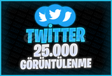 ⭐[KALİTELİ] 25000 Twitter Görüntülenme