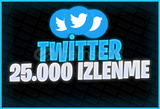 ⭐[KALİTELİ] 25.000 Twitter İzlenme