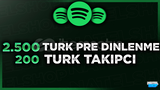 ⭐[KALİTELİ!] 2X SPOTIFY SANATÇI PAKETİ 1 ⭐