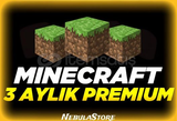 ⭐[KALİTELİ] 3 AYLIK MİNECRAFT PREMİUM⭐