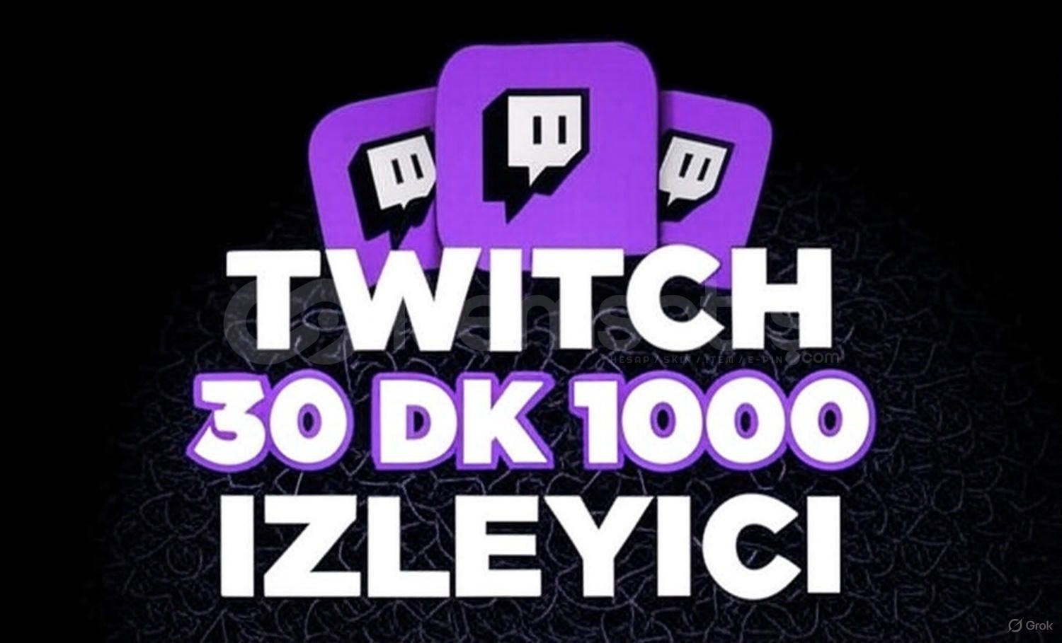 ( Kaliteli ) 30 Dk Twitch 1000 İzleyici ( Kaliteli ) 30 Dk Twitch 1000 İzleyici