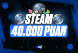 ⭐[KALİTELİ] 40.000 Steam Puan + Hızlı Teslimat