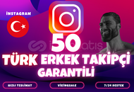 ⭐️[KALİTELİ] 50 TÜRK ERKEK TAKİPÇİ⭐️