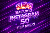 ⭐[KALİTELİ] 50 Türk Takipçi Instagram ⭐