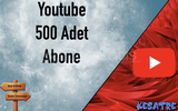 ⭐[GARANTİLİ] 500 ABONE YOUTUBE+KALİTE