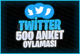 ⭐[KALİTELİ] 500 ANKET OYLAMASI TWİTTER