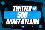 ⭐[KALİTE] Twitter(X) 500 Anket Oylama