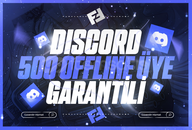 ⭐|KALİTELİ| 500 ÇEVRİMDIŞI ÜYE DİSCORD⭐