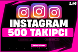 ⭐[KALİTELİ] 500 Instagram Gerçek Takipçi