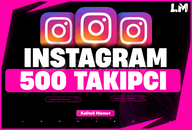 ⭐[KALİTELİ] 500 Instagram Gerçek Takipçi