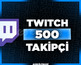 ⭐️[KALİTELİ]⭐️ 500 Takipçi | Twitch